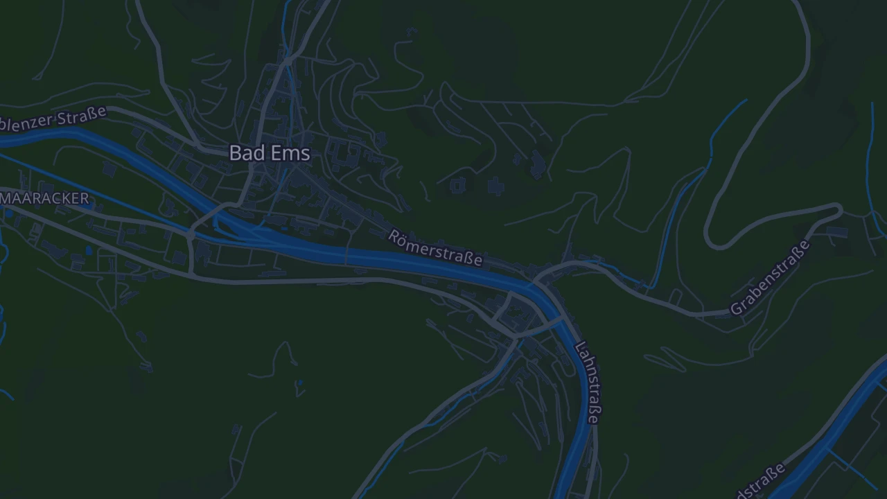 Karte von Bad Ems