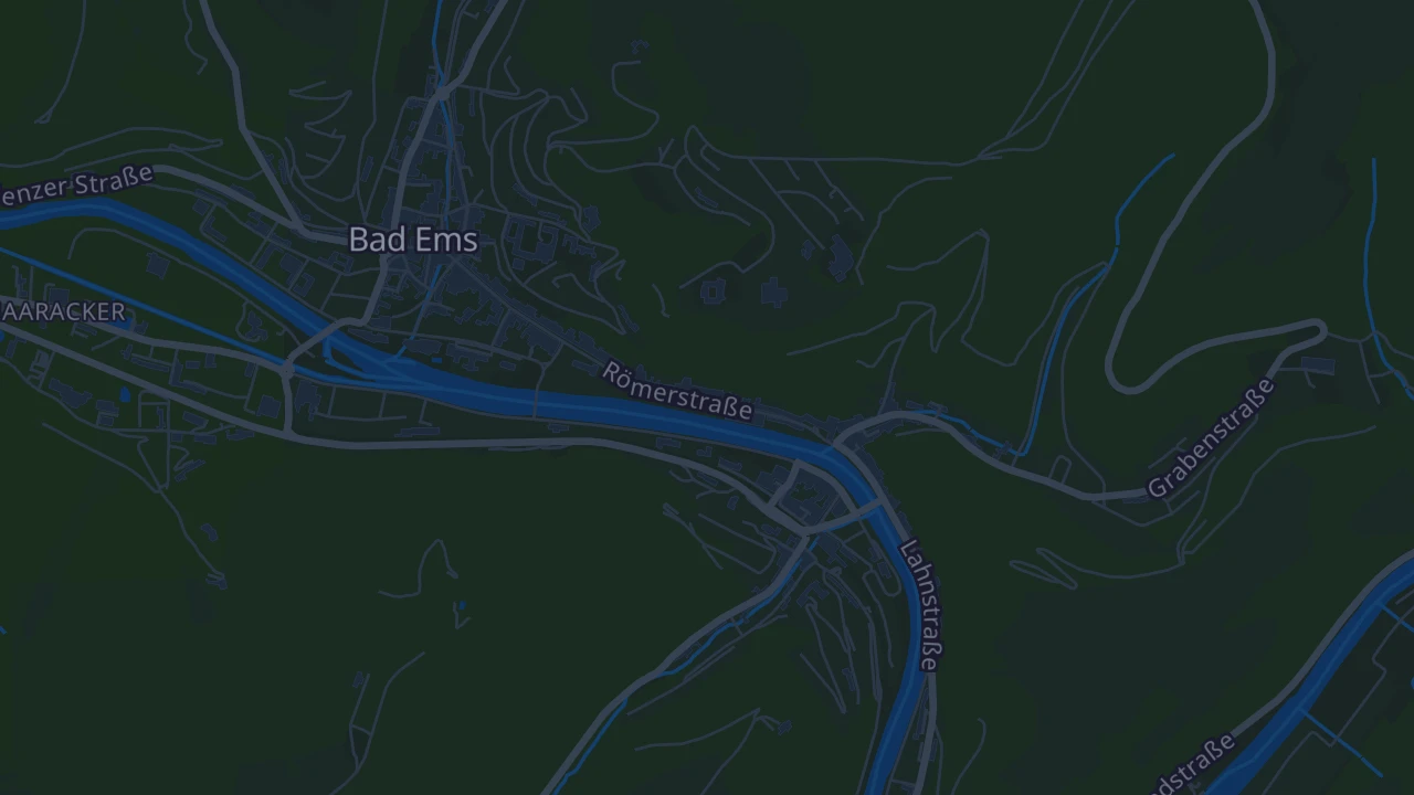 Karte von Bad Ems