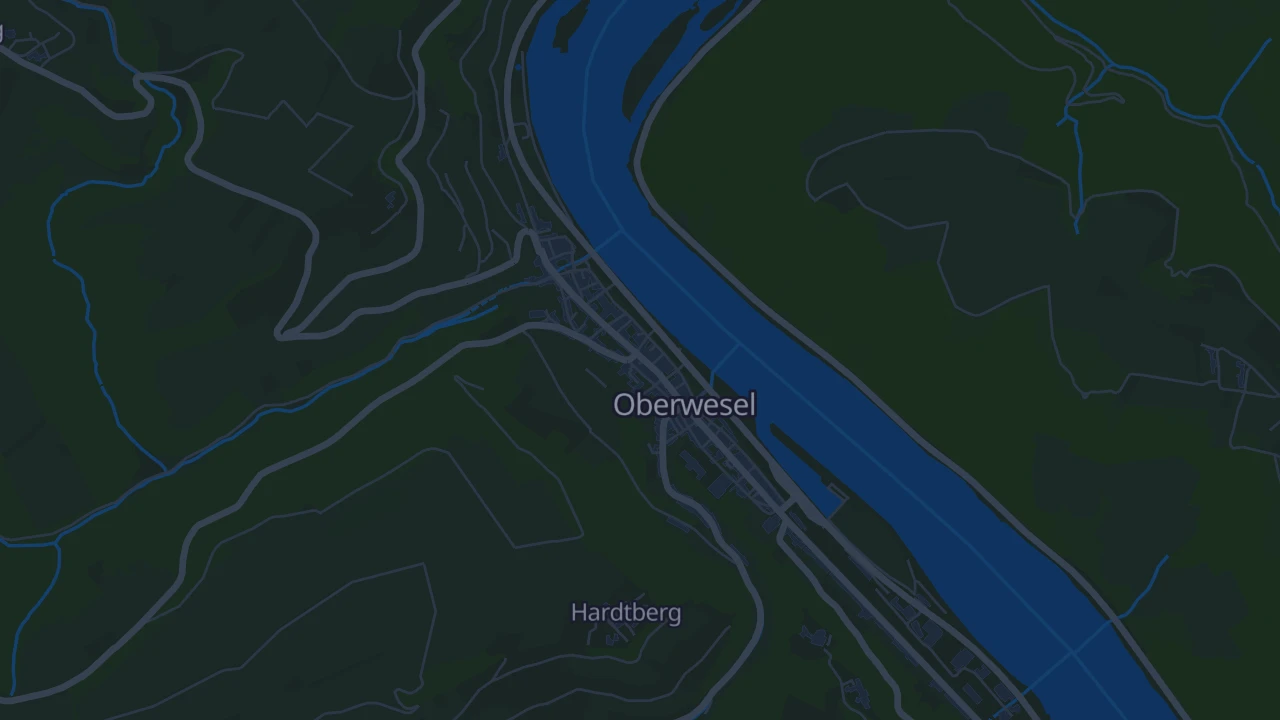 Karte von Oberwesel