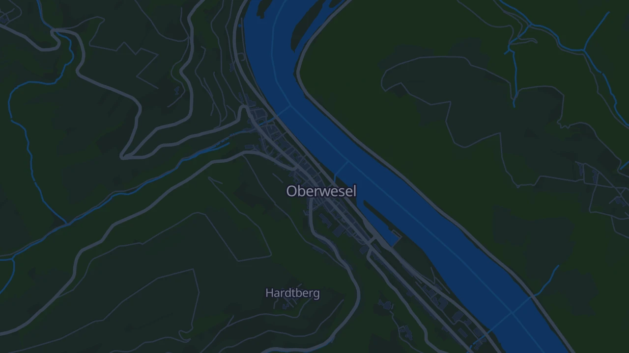 Karte von Oberwesel