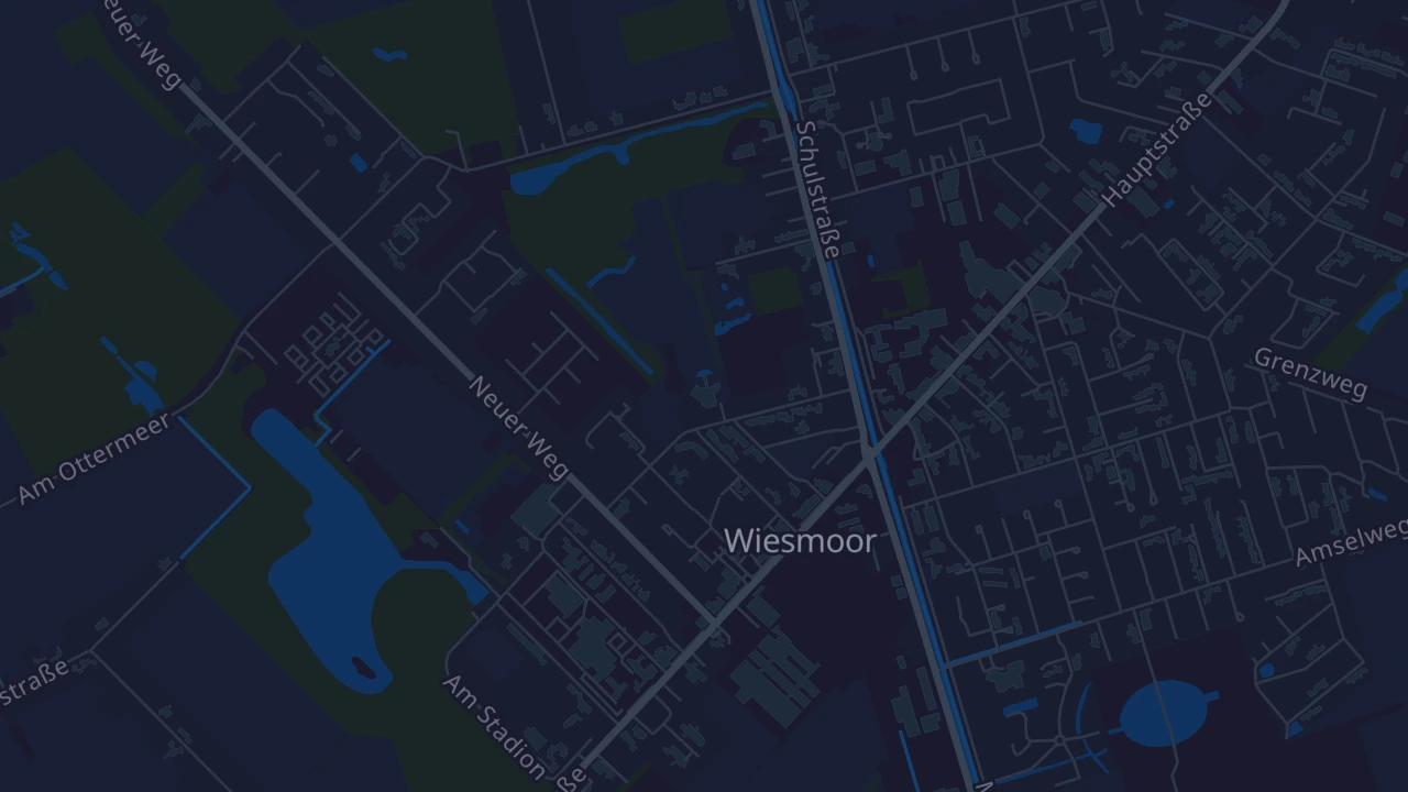Karte von Wiesmoor