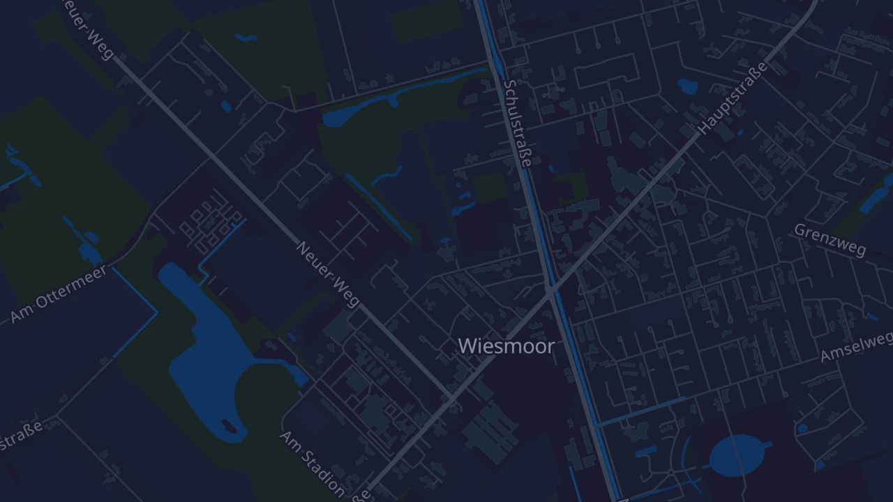 Karte von Wiesmoor
