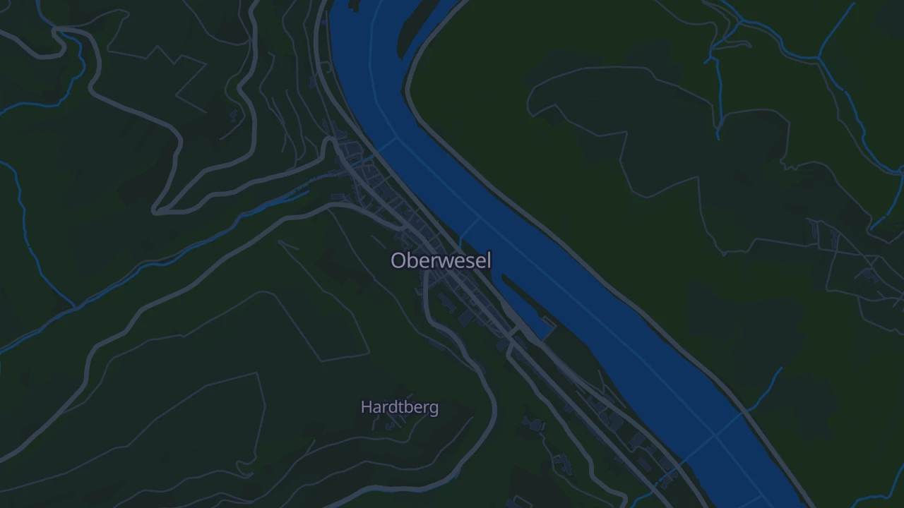 Karte von Oberwesel