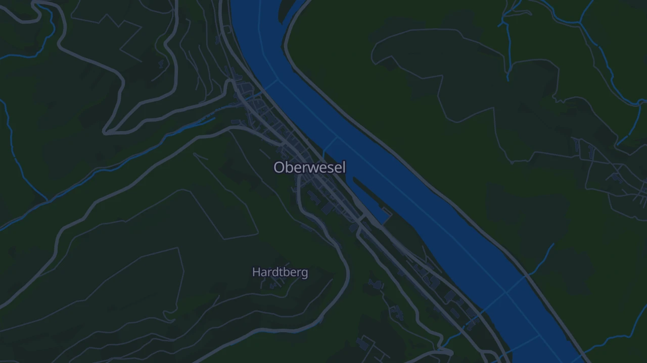 Karte von Oberwesel