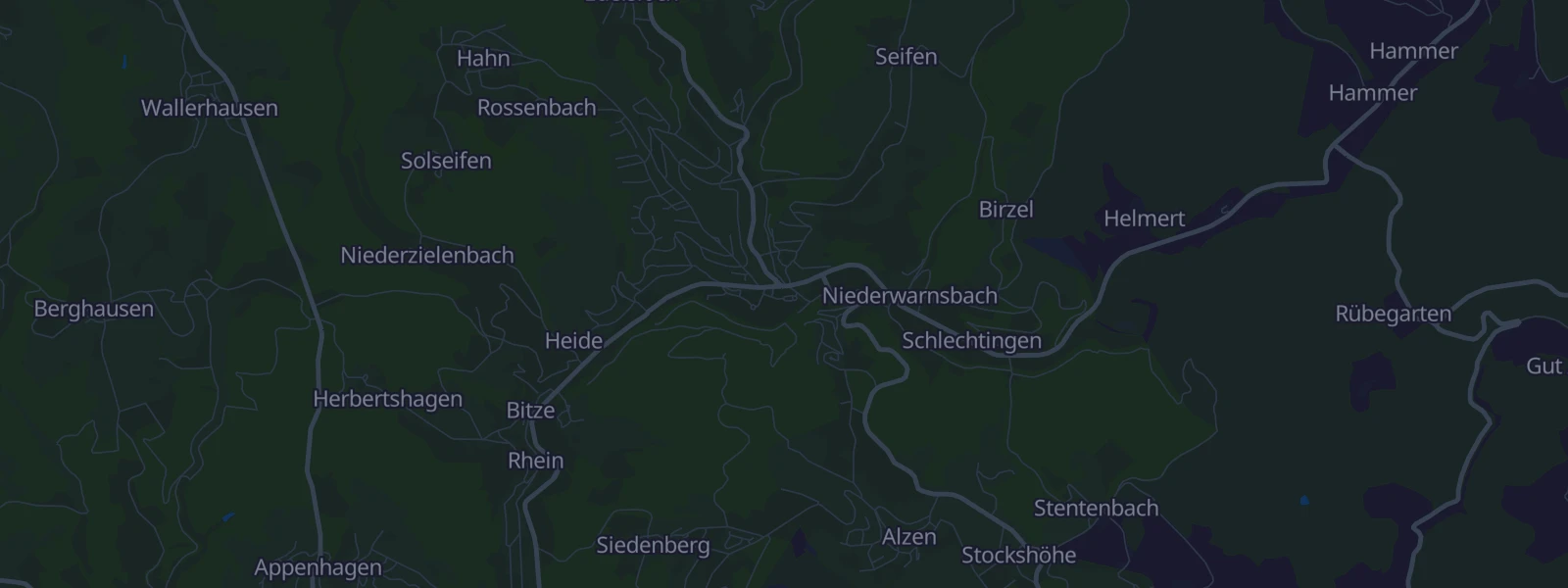 Karte von Morsbach