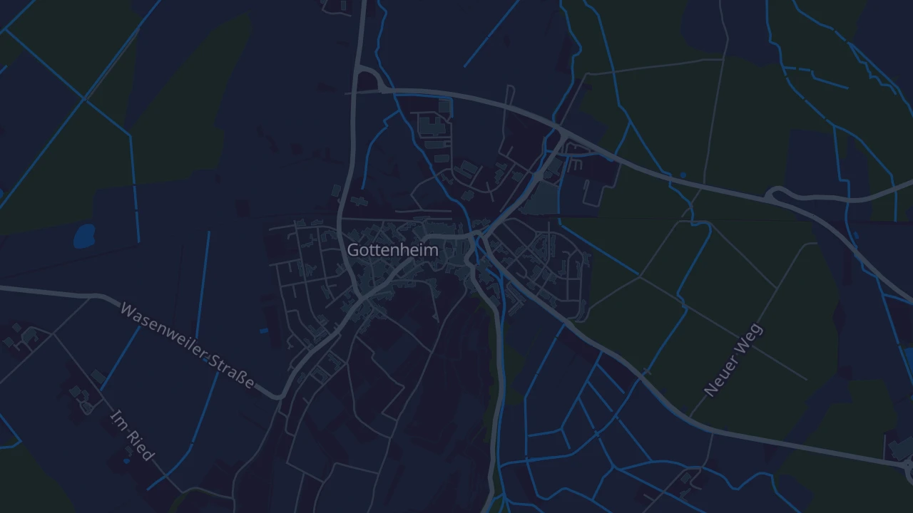 Karte von Gottenheim