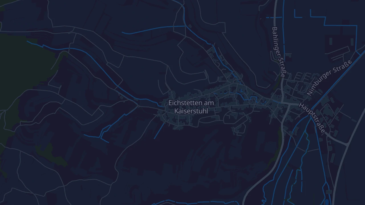 Karte von Eichstetten am Kaiserstuhl