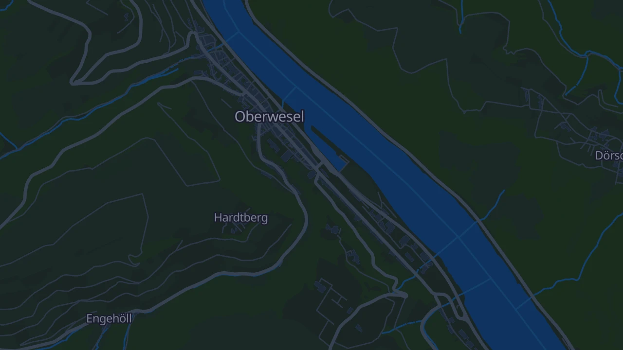 Karte von Oberwesel