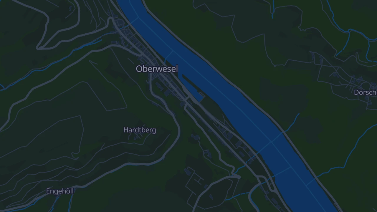 Karte von Oberwesel