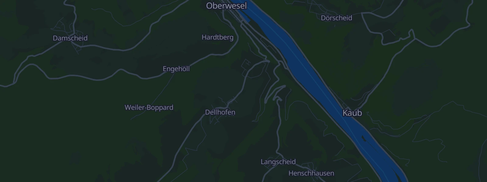Karte von Oberwesel-Dellhofen