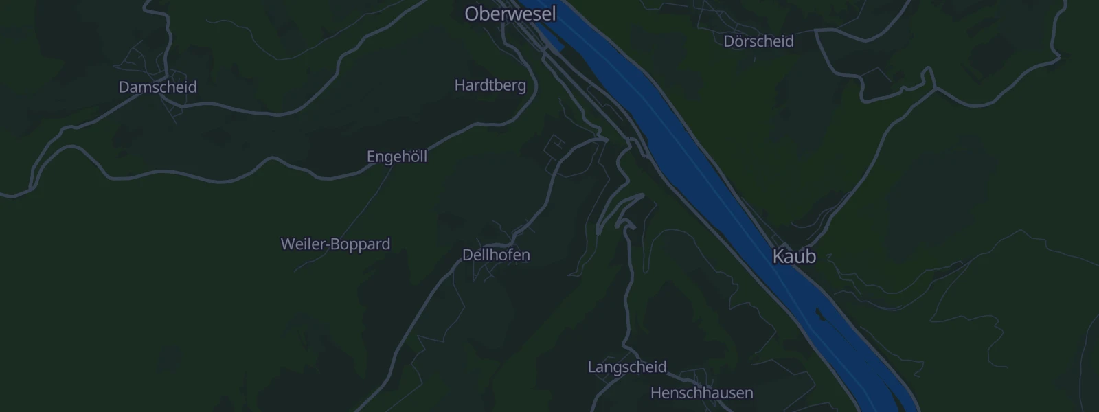 Karte von Oberwesel-Dellhofen