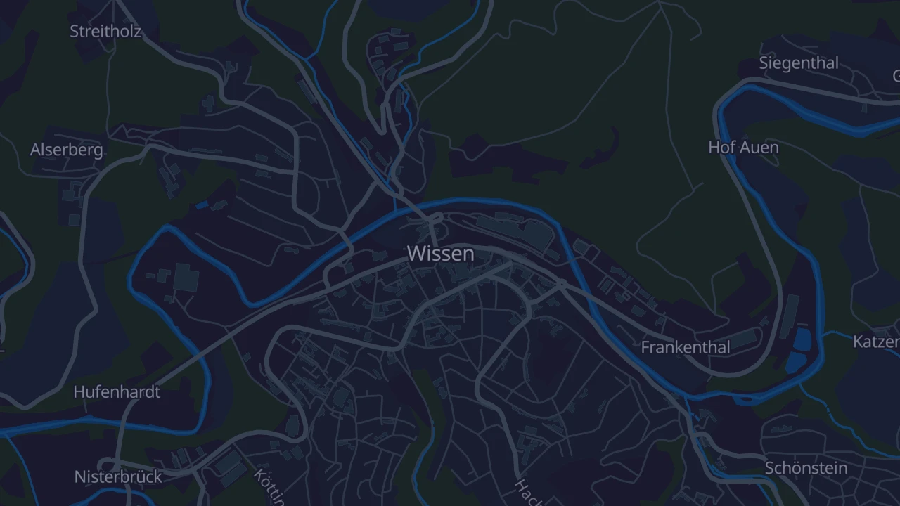 Karte von Wissen
