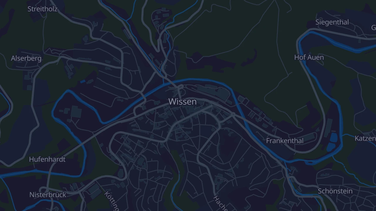 Karte von Wissen