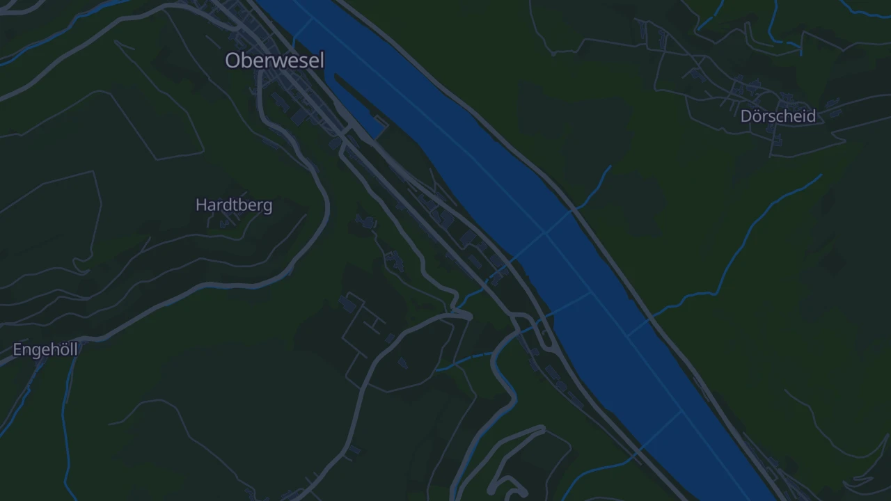 Karte von Oberwesel