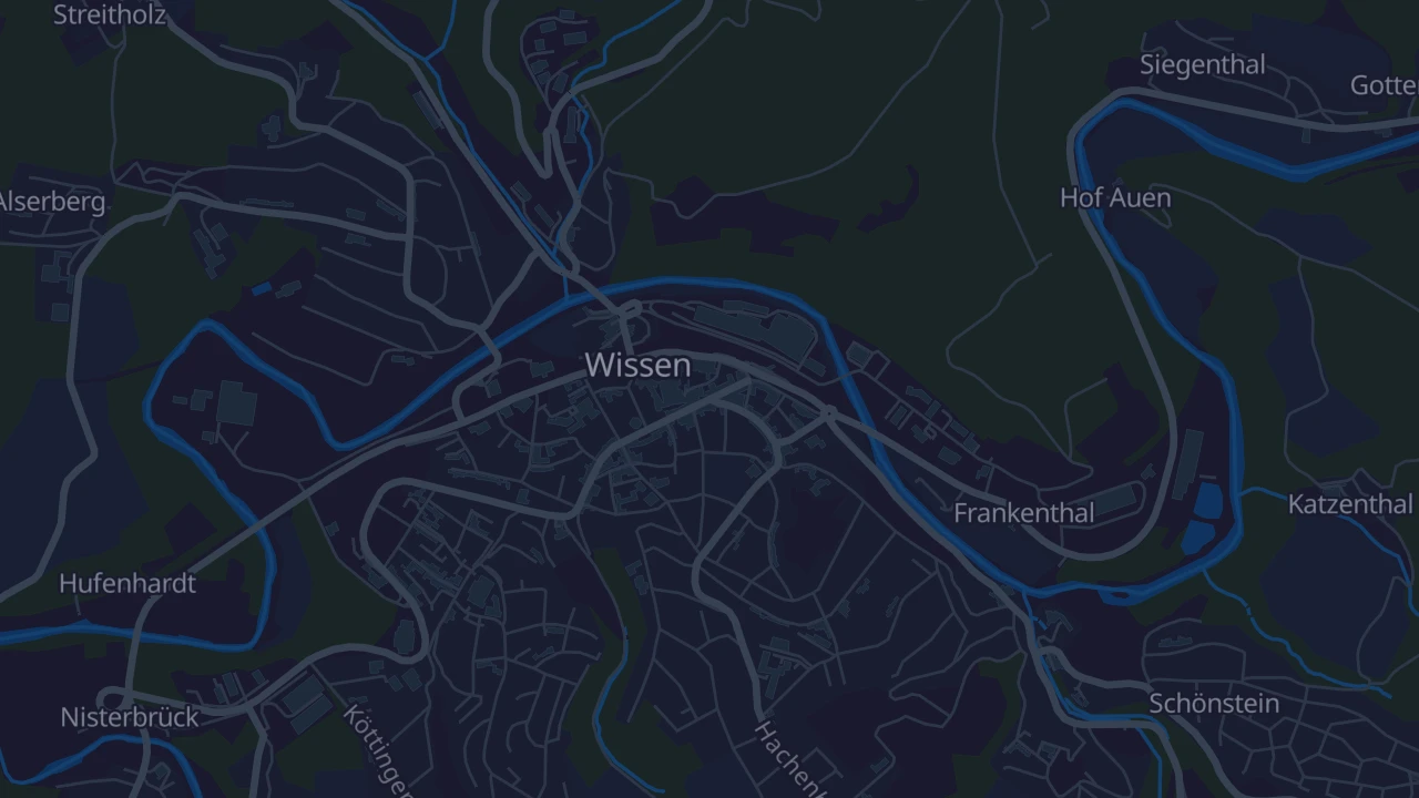 Karte von Wissen