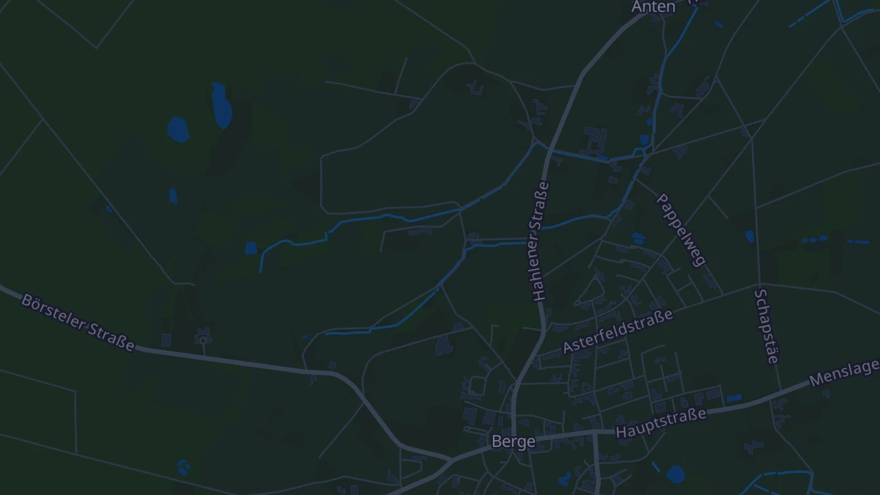 Karte von Berge