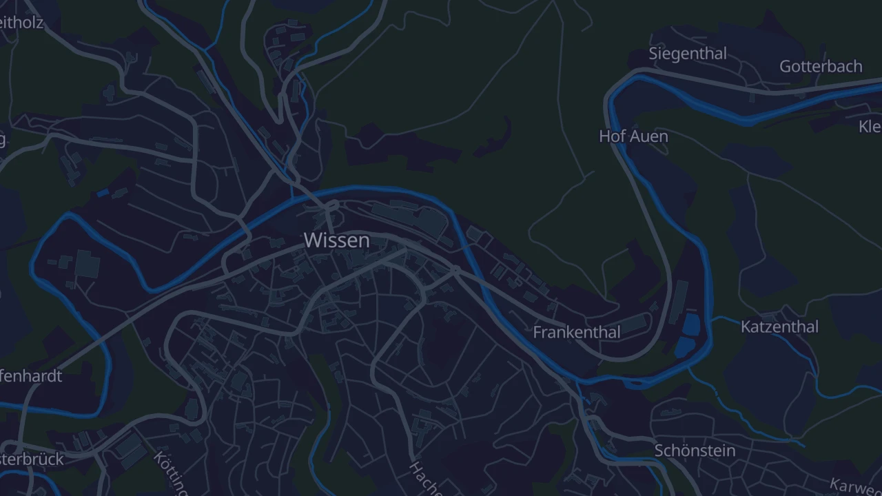 Karte von Wissen