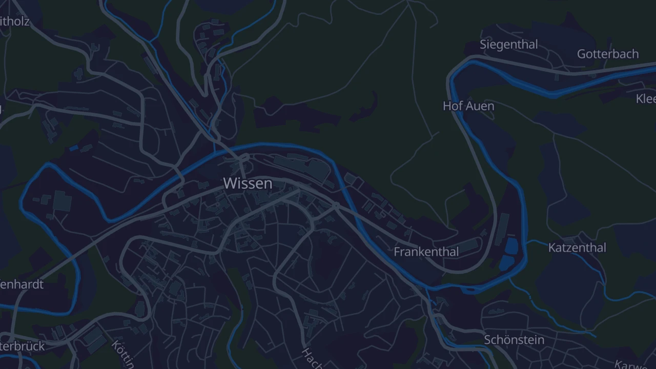 Karte von Wissen