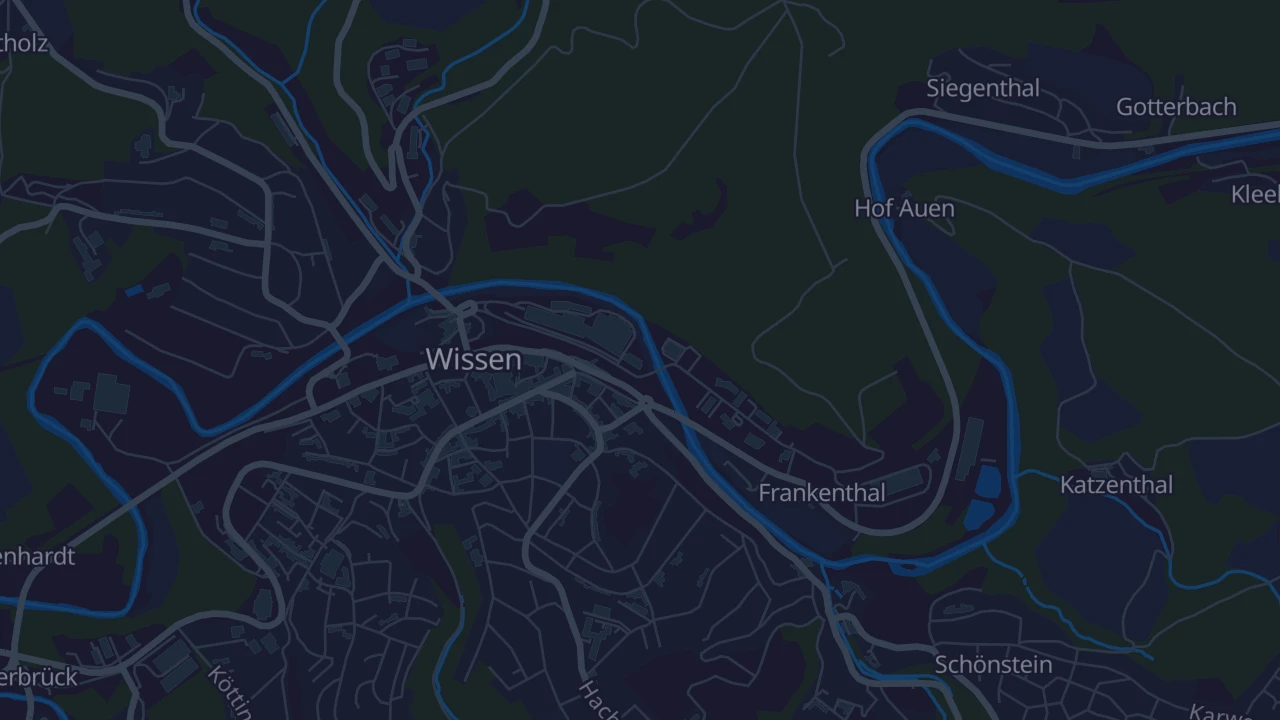 Karte von Wissen