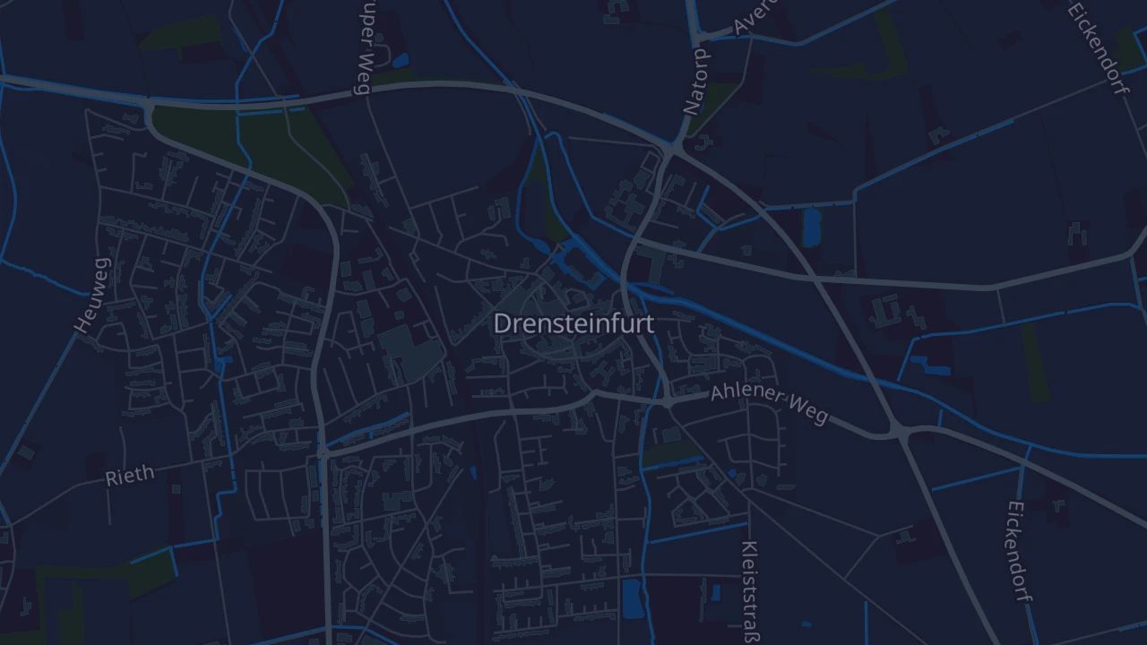 Karte von Drensteinfurt