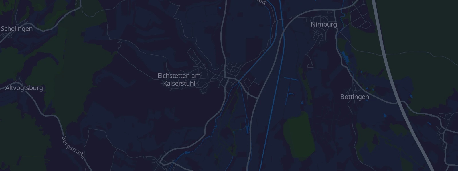 Karte von Eichstetten am Kaiserstuhl