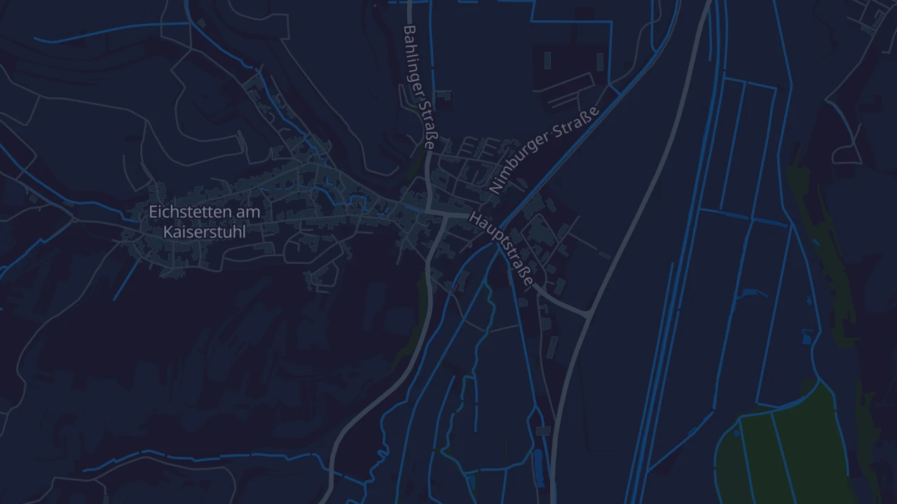 Karte von Eichstetten am Kaiserstuhl