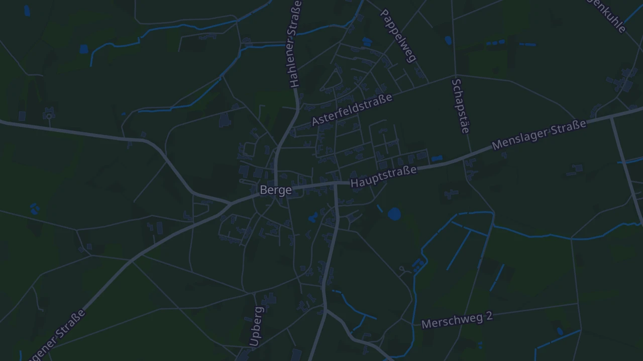 Karte von Berge