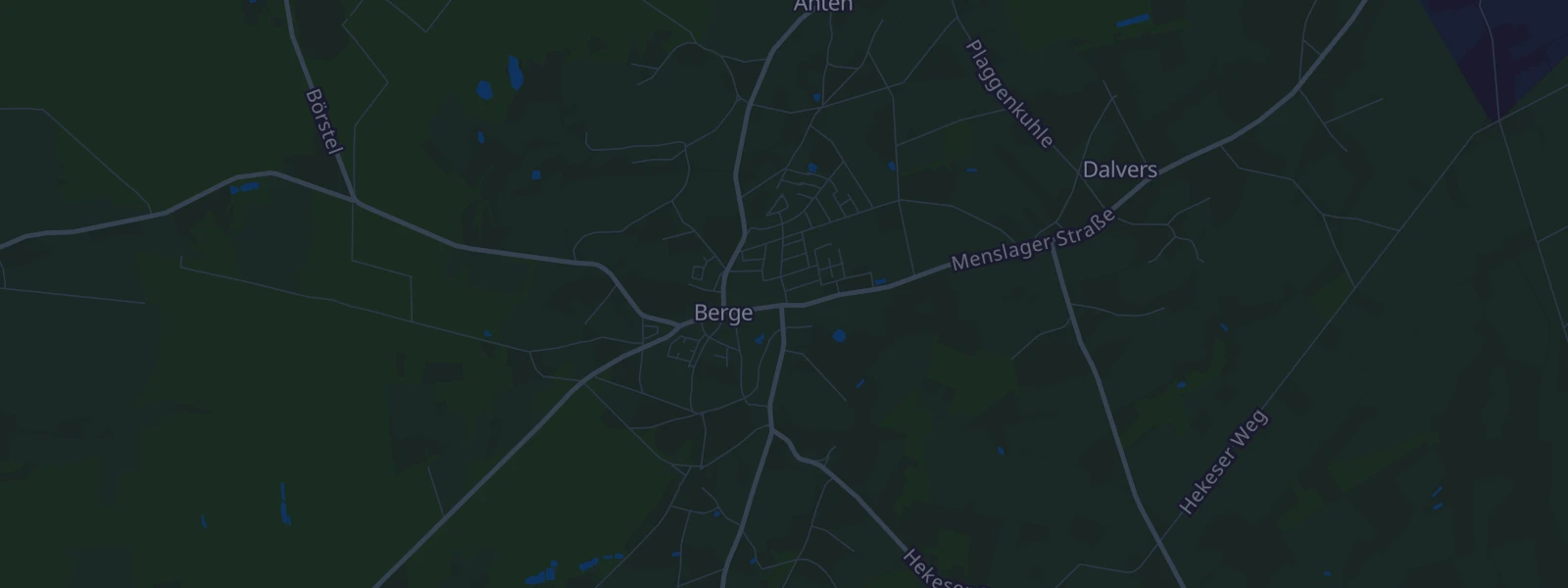 Karte von Berge