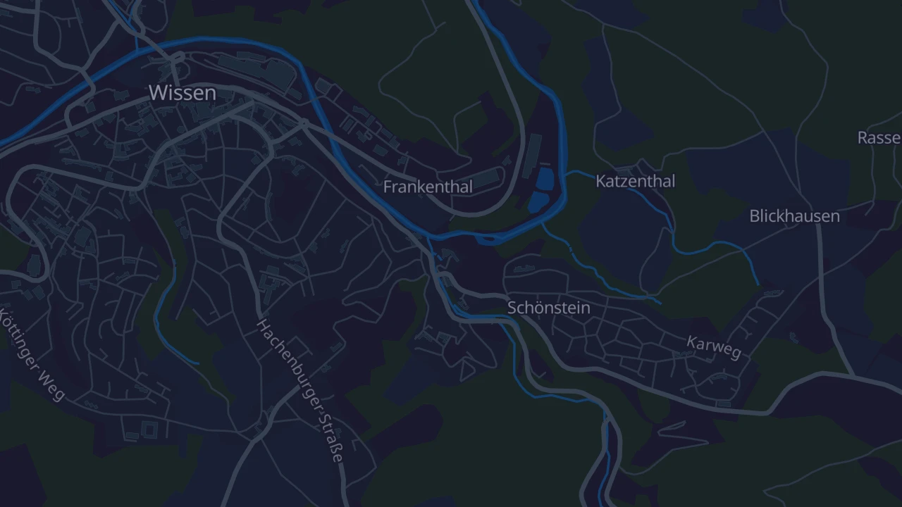Karte von Wissen