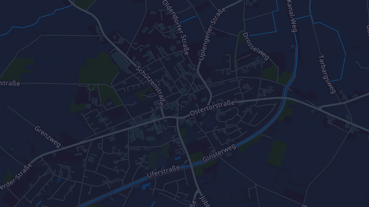 Karte von Uplengen
