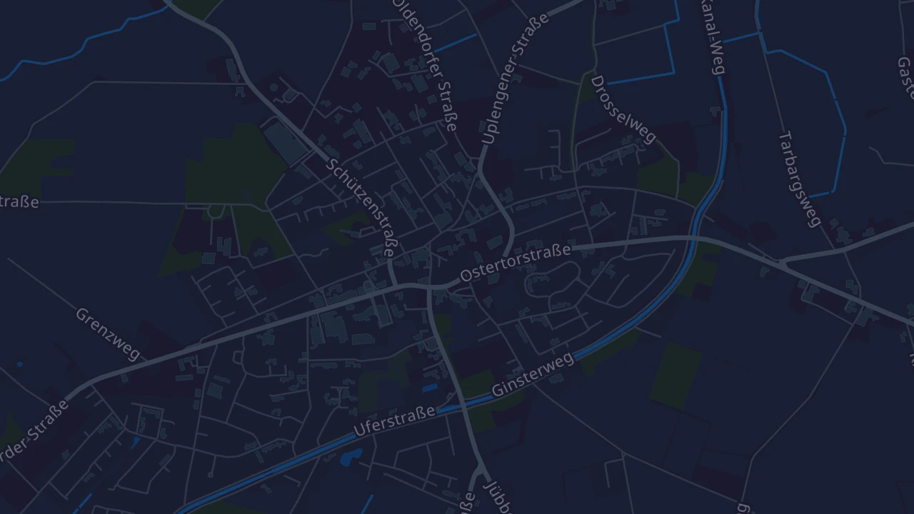 Karte von Uplengen