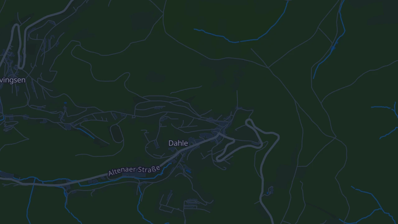 Karte von Altena