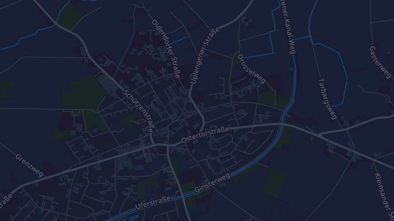 Karte von Uplengen