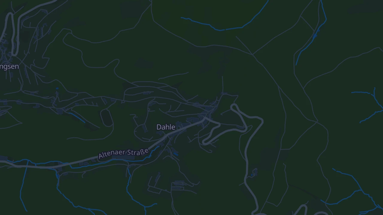 Karte von Altena
