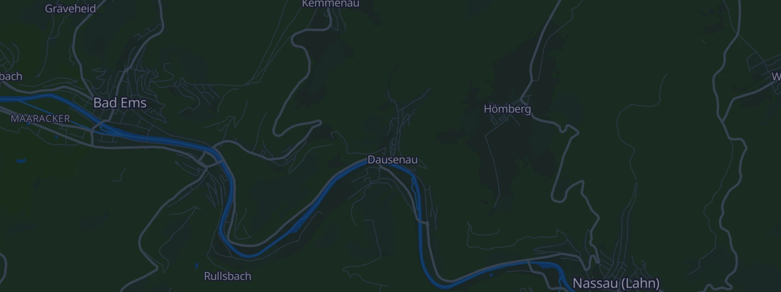 Karte von Dausenau