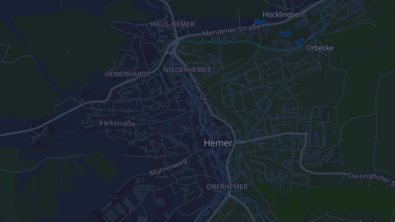 Karte von Hemer