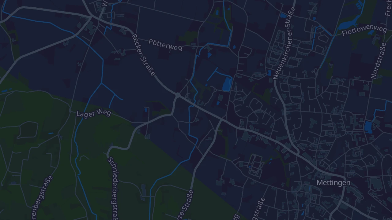 Karte von Mettingen