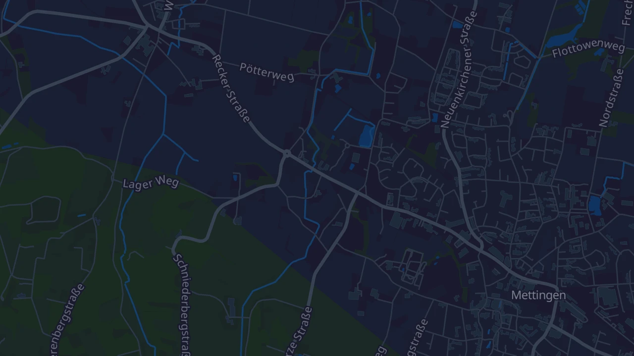 Karte von Mettingen