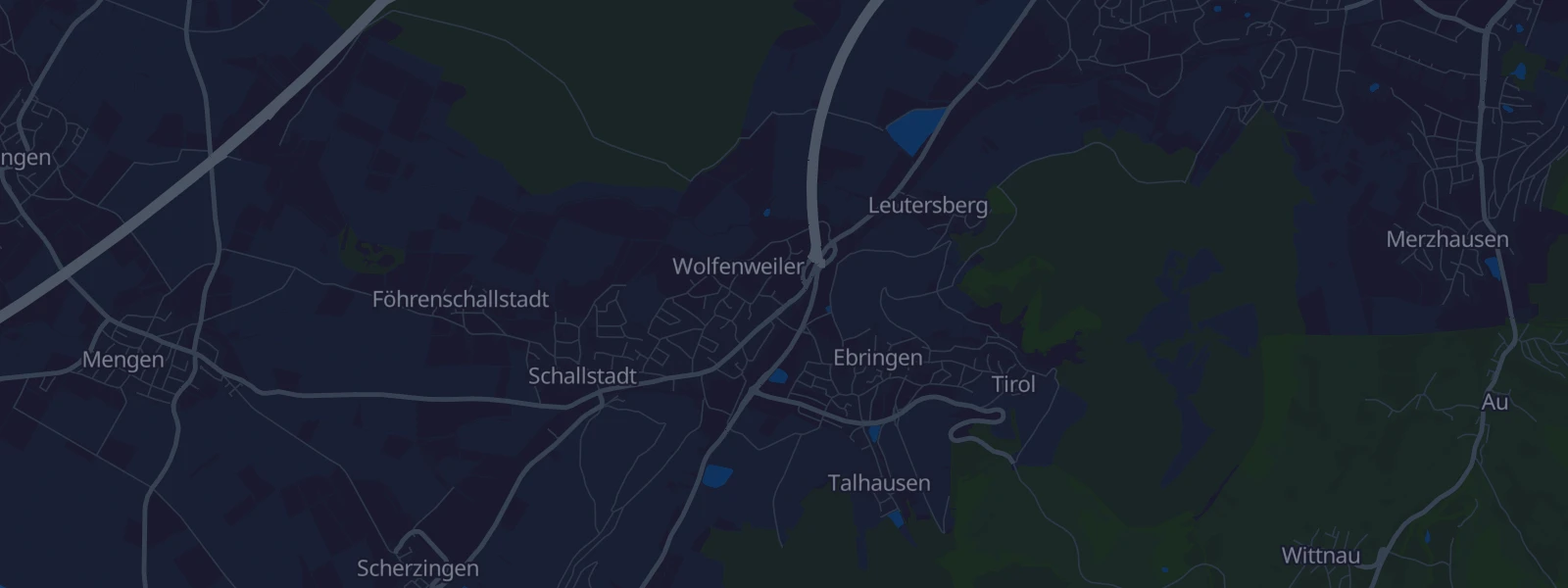 Karte von Wolfenweiler
