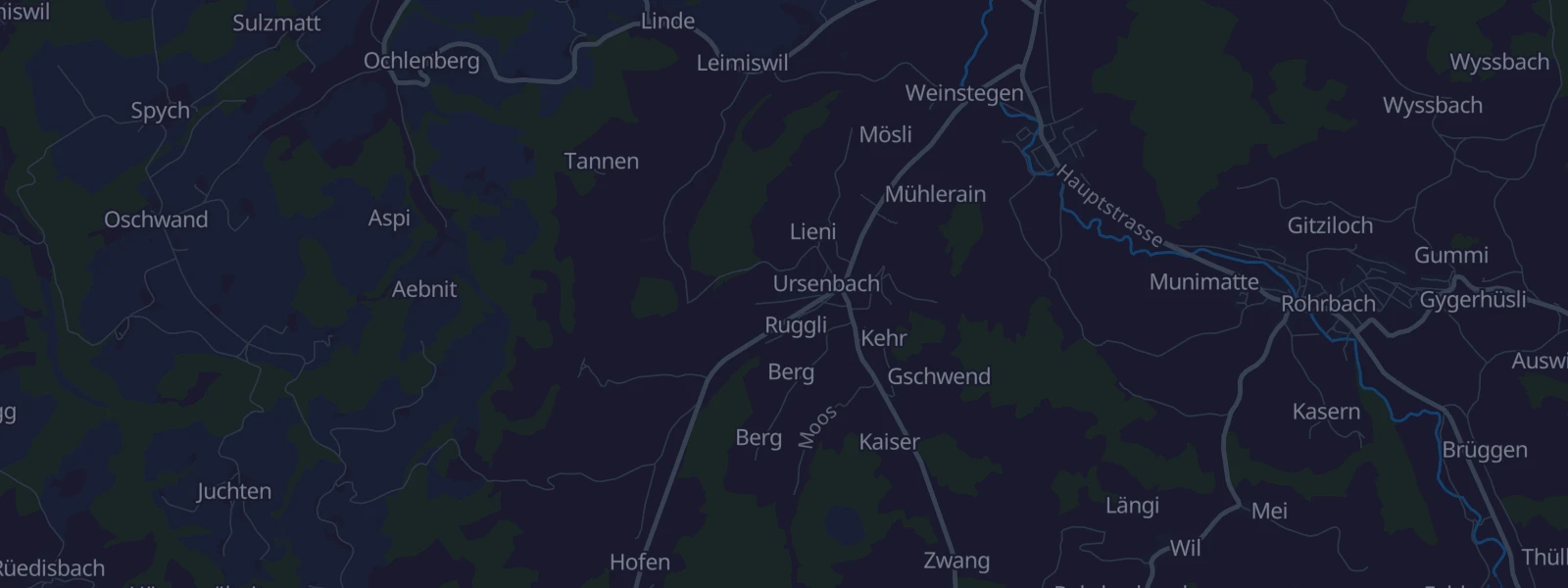 Karte von Ursenbach
