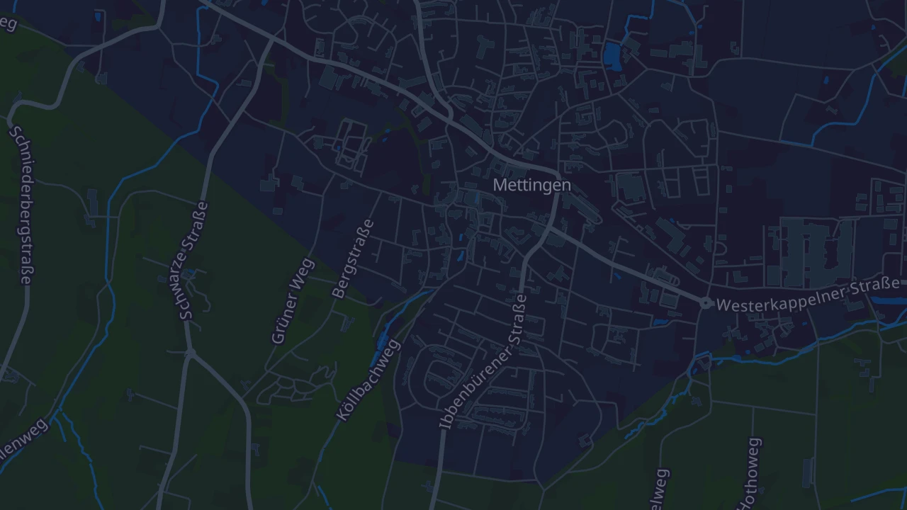 Karte von Mettingen