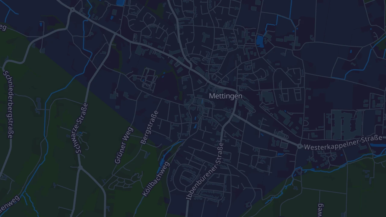 Karte von Mettingen