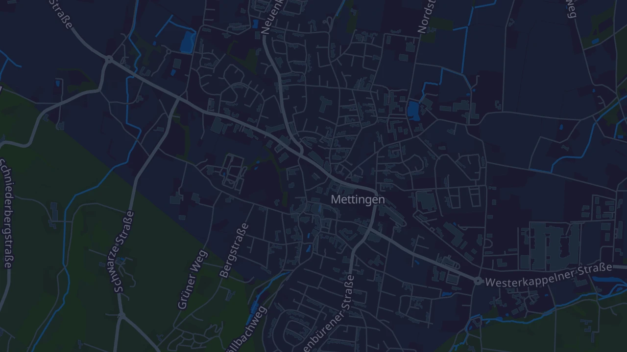 Karte von Mettingen