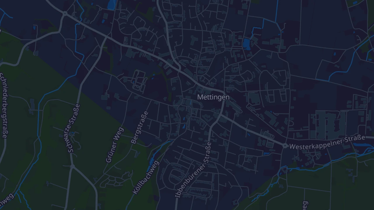 Karte von Mettingen