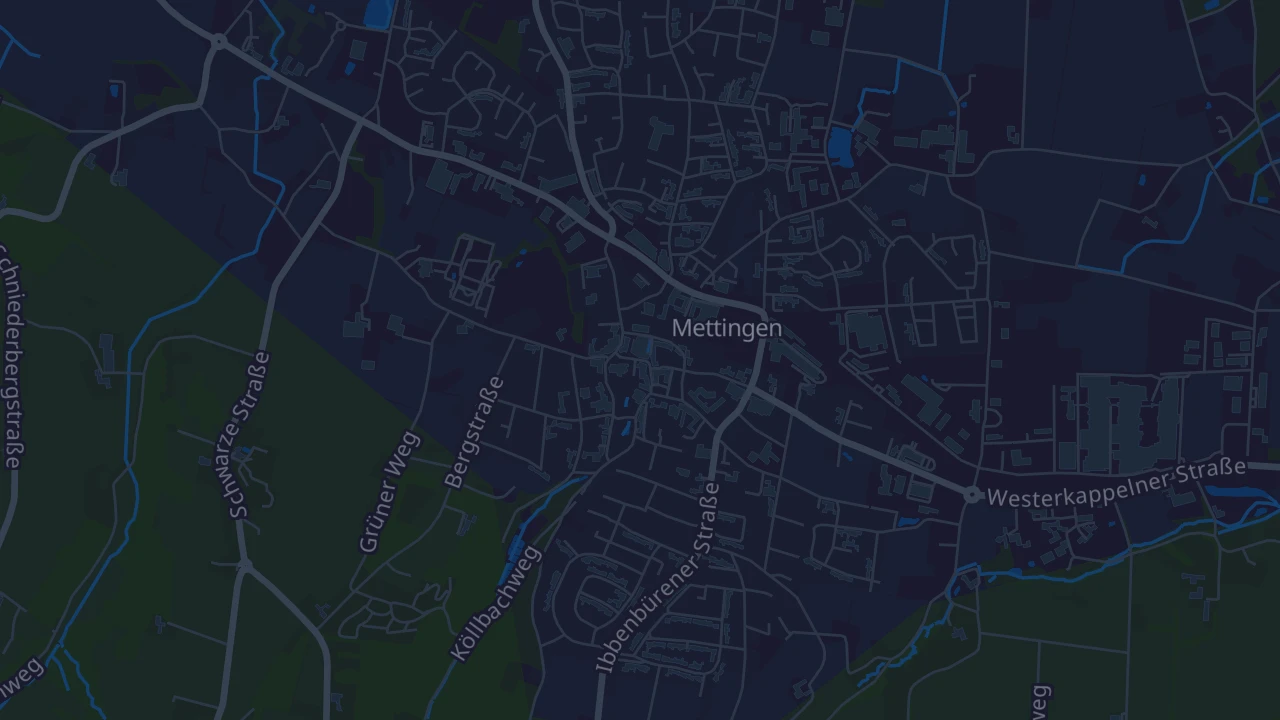 Karte von Mettingen