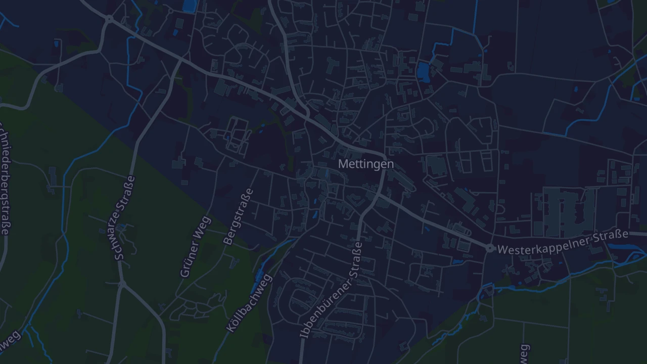 Karte von Mettingen