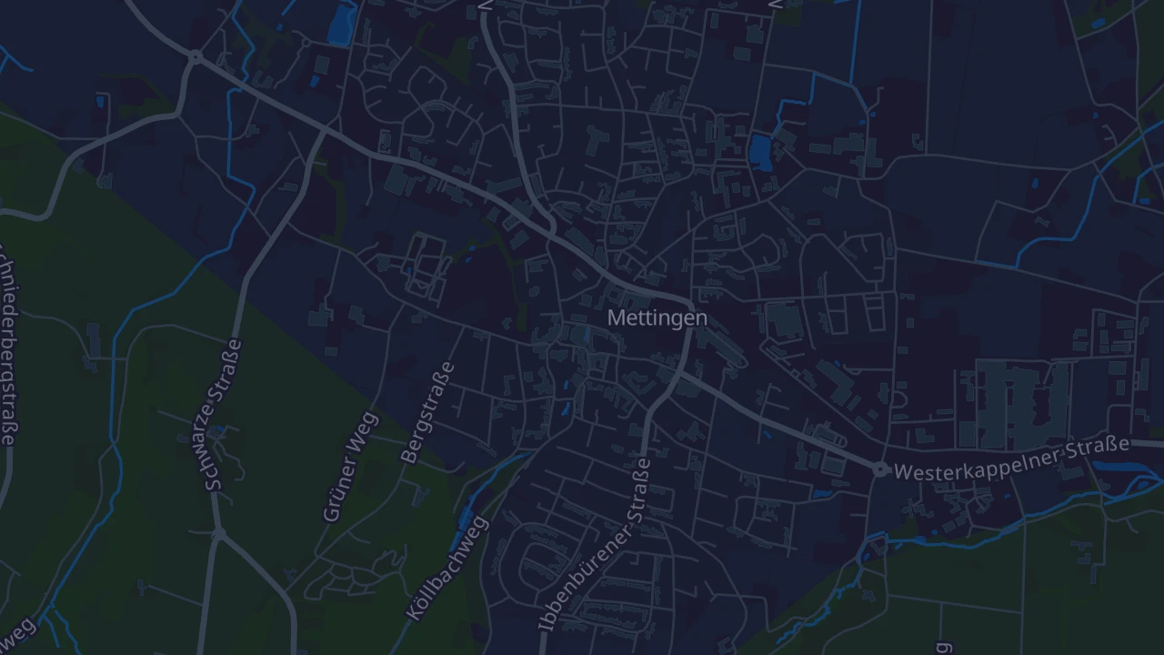 Karte von Mettingen