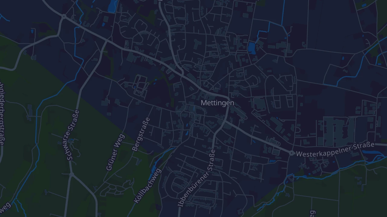 Karte von Mettingen