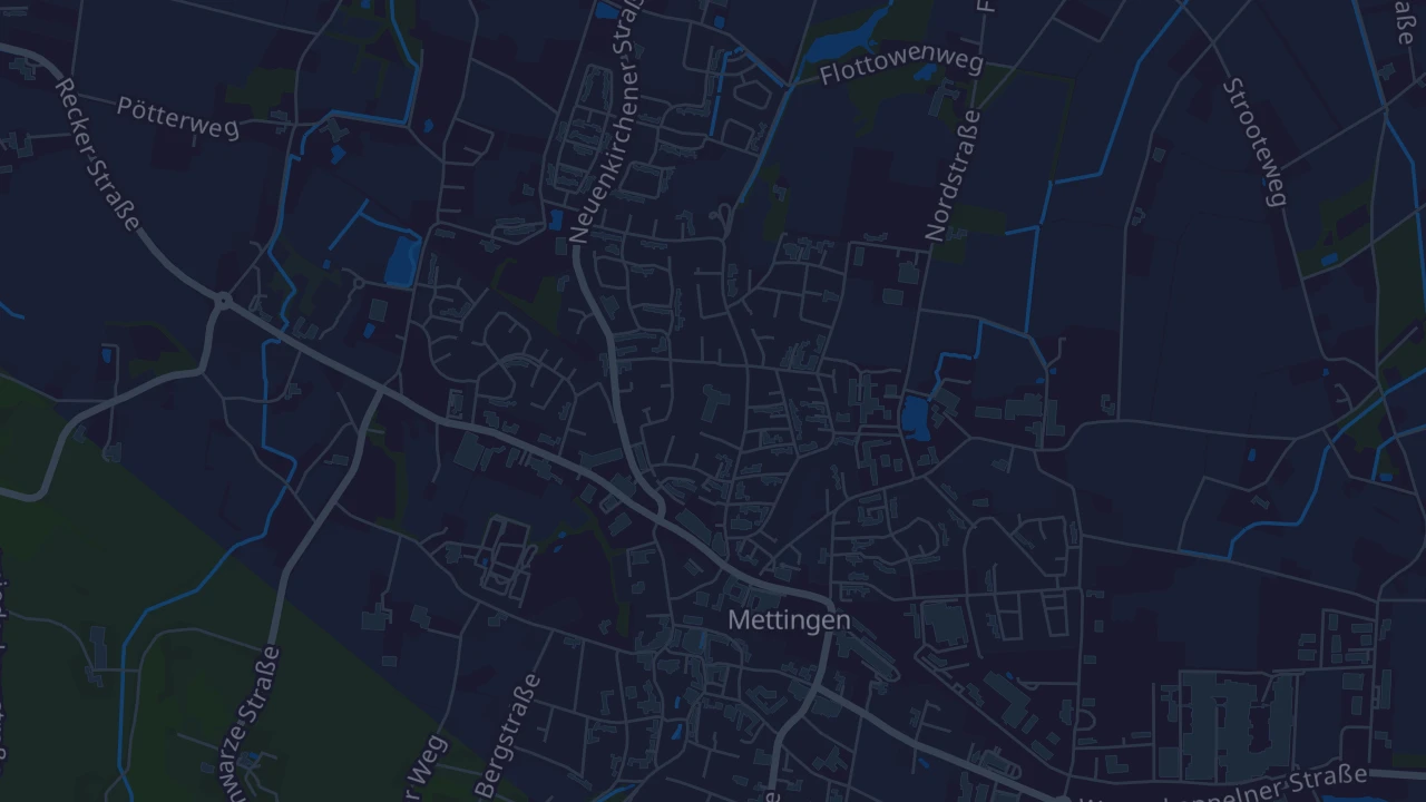 Karte von Mettingen