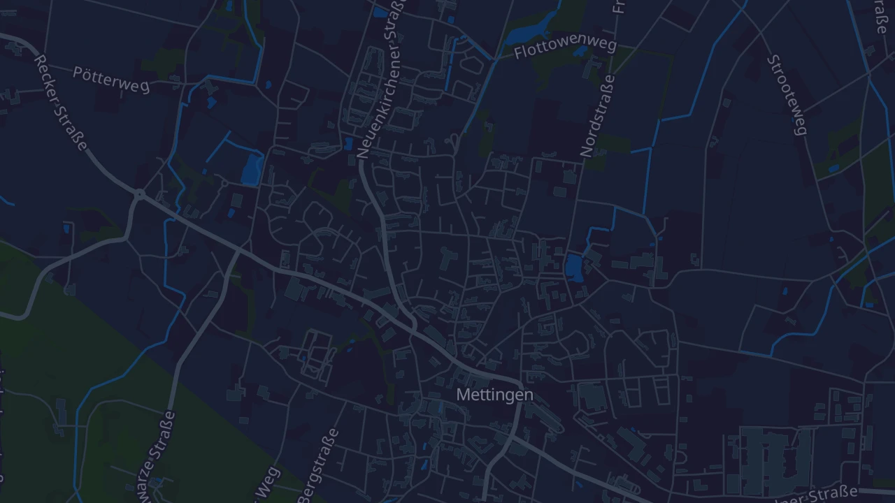 Karte von Mettingen